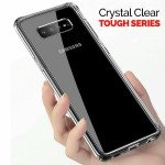 Clear Silicone TPU Gel Back Cover For Samsung Galaxy S8/S8 Plus/S9/S9 Plus/S10/S10 Plus/S10e/S10 5G Slim Fit and Sophisticated in Look